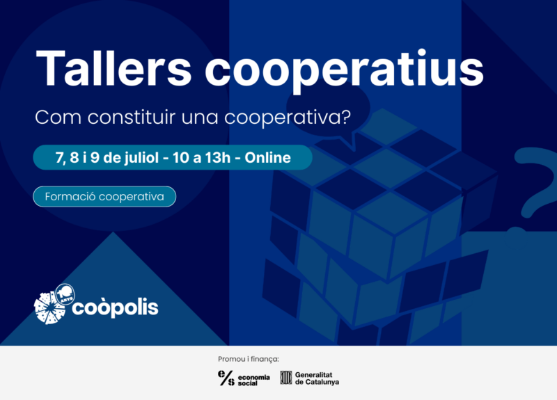 Cartell de l'activitat Taller: Intercooperació territorial - febrer
