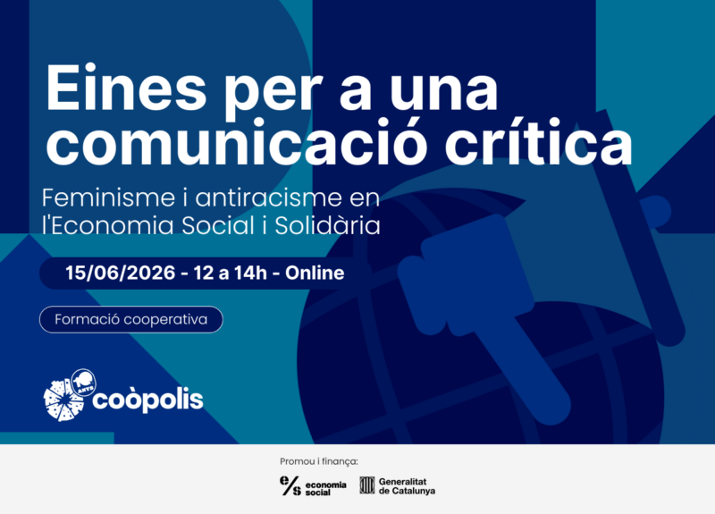 Cartell de l'activitat L'ABC de migracions i ESS antiracista: primeres passes - desembre